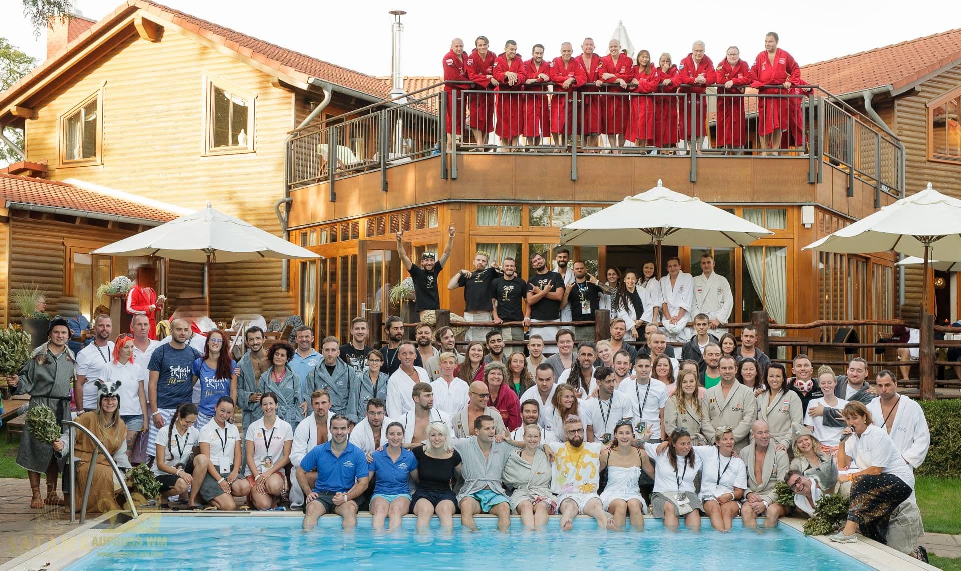 A performance at the Aufguss World Championships. Photo: Aufguss WM.