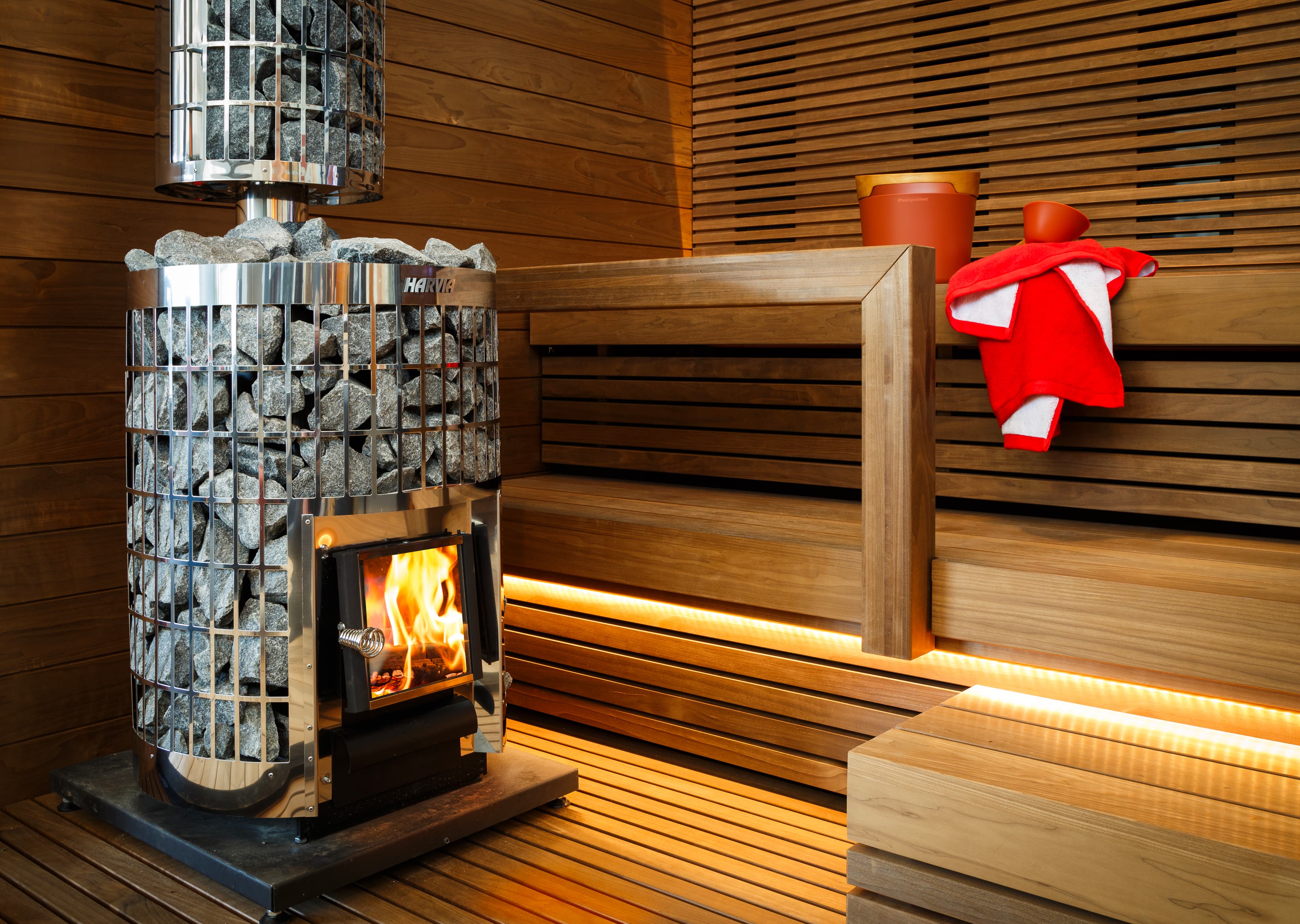 Harvia Cilindro Wood-Burning