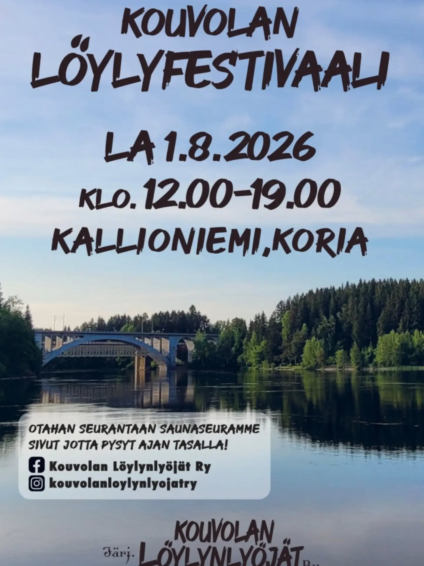 Kouvola Löylyfestivaali 2026