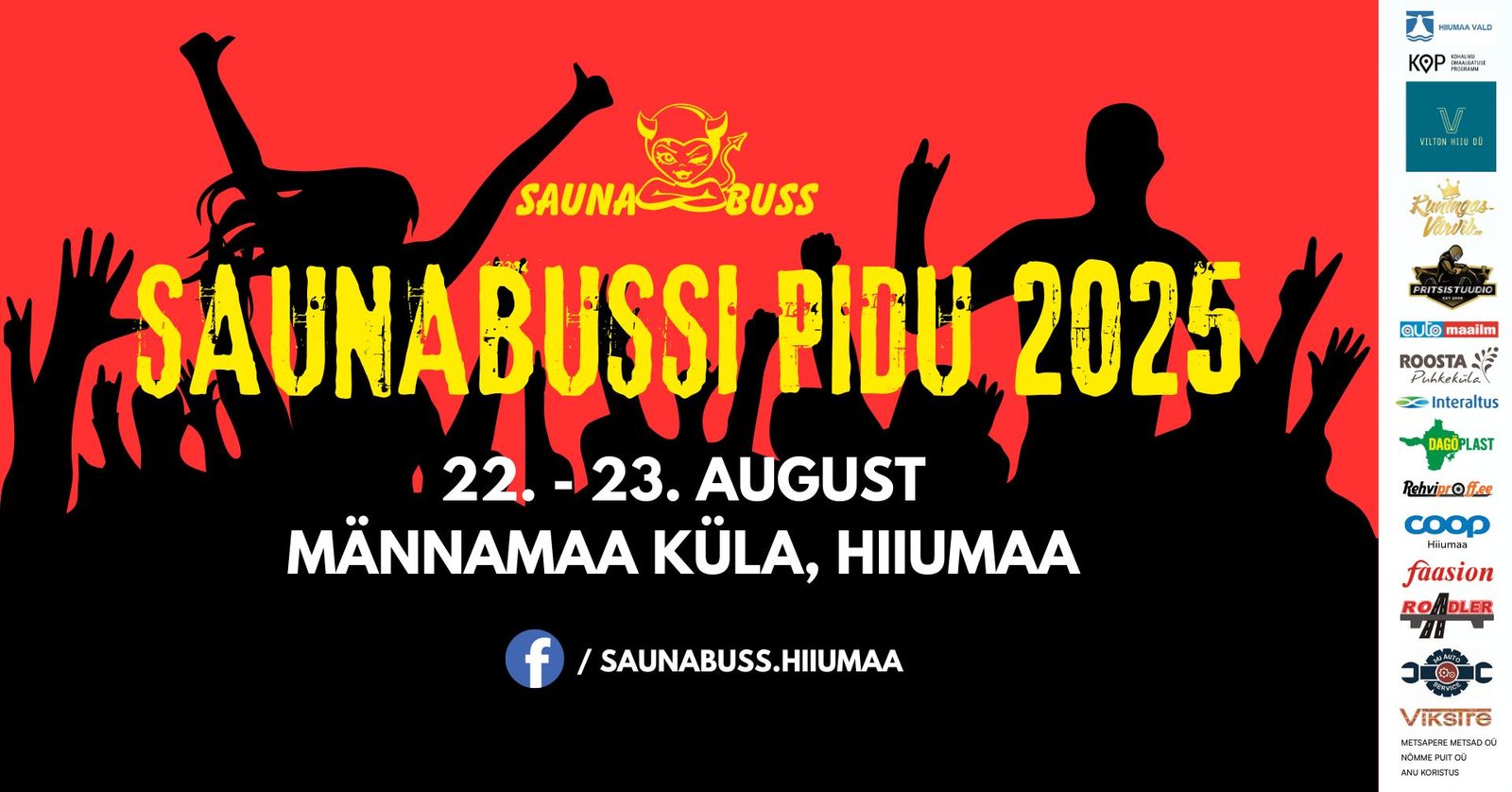 Saunabuss ja Saunakarikas 2026