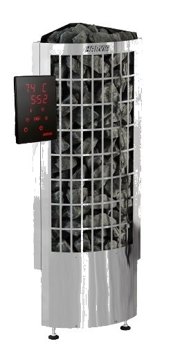 Harvia Cilindro (Electric) Cilindro PC series (electric) — view 3 of 4. Harvia sauna equipment.