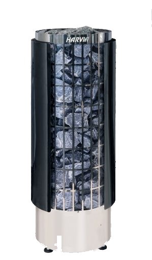 Harvia Cilindro, Black Steel protective sheath