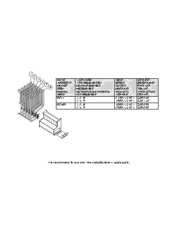 Harvia Legend PO11, PO165 spare parts (technical diagram)