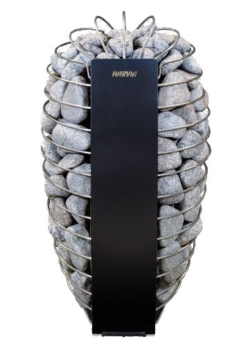 Harvia Spirit — Wall-mount residential heater with 110 lbs of stone and WiFi