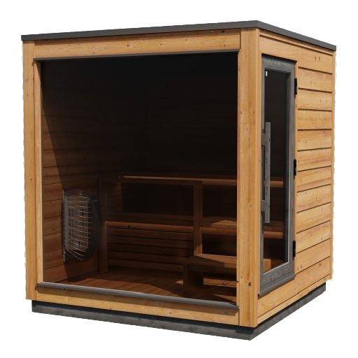 Harvia sauna M Dawn (Right), Spirit 9kW